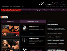 Tablet Screenshot of bound-cash.com